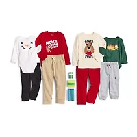 Okie Dokie Baby Boys Cuffed Regular Fit Jogger Pant