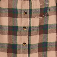 Okie Dokie Toddler & Little Boys Long Sleeve Regular Fit Flannel Shirt