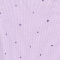 Okie Dokie Toddler & Little Girls Round Neck Long Sleeve T-Shirt