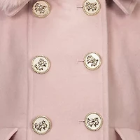 S Rothschild Toddler Girls Midweight Swing Coat