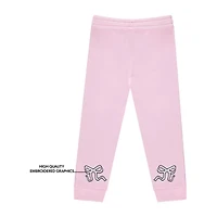 Disney Collection Little & Big Kid Girls Stitch 2-pc. Pant Set