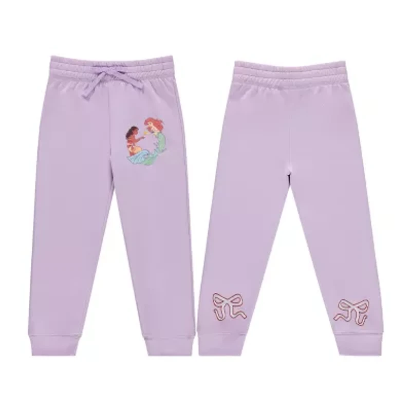 Disney Collection Little & Big Kid Girls Princess 2-pc. Pant Set