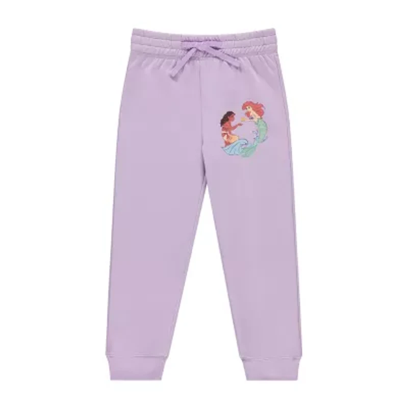 Disney Collection Little & Big Kid Girls Princess 2-pc. Pant Set