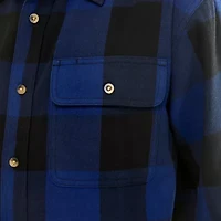 Hallstatt® Mens Long Sleeve Regular Fit Flannel Shirt