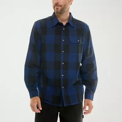 Hallstatt® Mens Long Sleeve Regular Fit Flannel Shirt