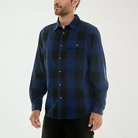 Hallstatt® Mens Long Sleeve Regular Fit Flannel Shirt
