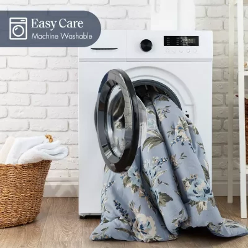 Madison Park Isadora Vintage Floral 7-pc. Reversible Comforter Set