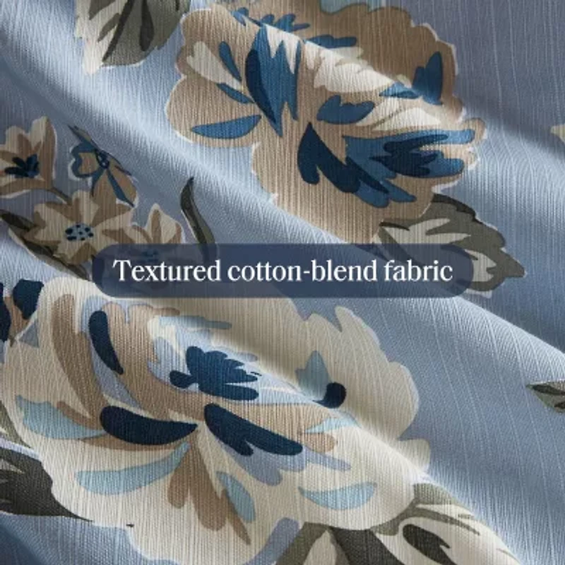 Madison Park Isadora Vintage Floral 7-pc. Reversible Comforter Set