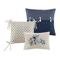 Madison Park Isadora Vintage Floral 7-pc. Reversible Comforter Set