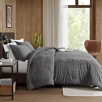 Woolrich Mckenzie Cotton Twill Washed Comforter Set