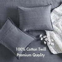 Woolrich Mckenzie Twill Washed Comforter Set Easy Care