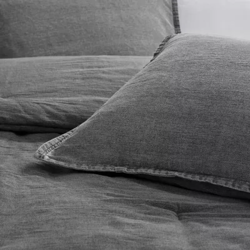 Woolrich Mckenzie Cotton Twill Washed Comforter Set