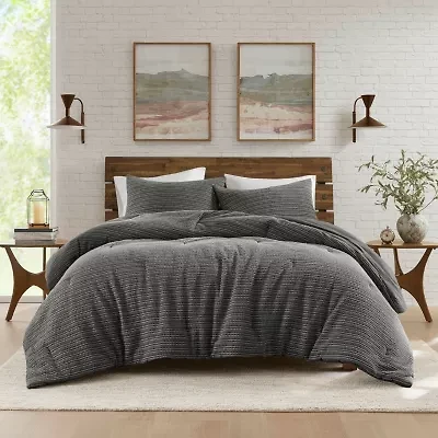 Woolrich Waffle Washed 3-pc. Easy Care Comforter Set