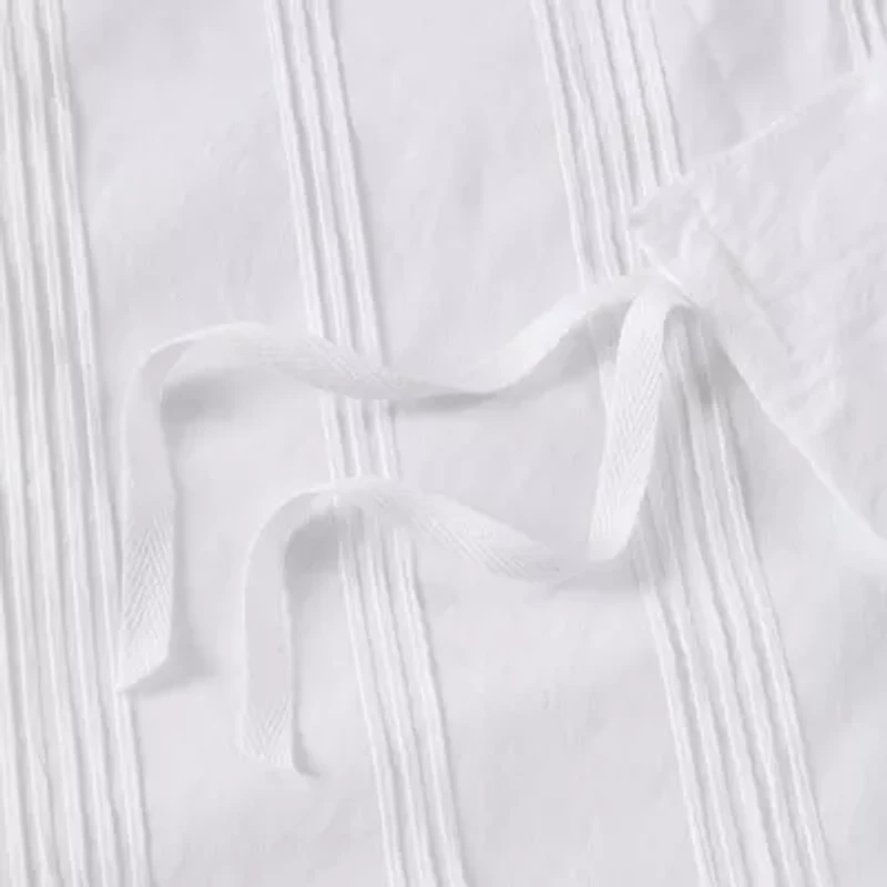 510 Design Logan Woven Striped Duvet Cover Set