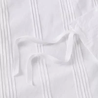 510 Design Logan Woven Striped Duvet Cover Set