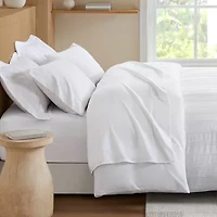 510 Design Logan Woven Striped Duvet Cover Set