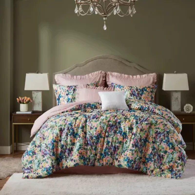 Madison Park Amira 8-pc. Floral Reversible Comforter Set