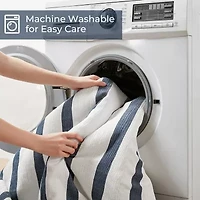 510 Design Merritt Yarn-Dyed Striped Easy Care Comforter Set