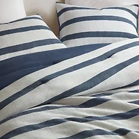 510 Design Merritt Yarn-Dyed Striped Easy Care Comforter Set