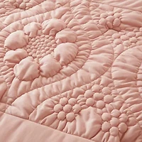 Madison Park Amelie Puffy Floral Easy Care Comforter Set