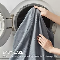510 Design Logan Woven Striped Easy Care Comforter Set