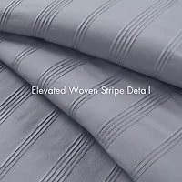 510 Design Logan Woven Striped Easy Care Comforter Set
