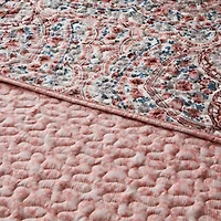 510 Design Valerie Boho Floral Reversible Quilt Set