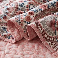 510 Design Valerie Boho Floral Reversible Quilt Set