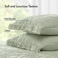 Woolrich Madison Park Esme Floral Tufting Chenille 3-pc. Easy Care Bedspread Set