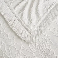 Madison Park Esme Floral Tufting Chenille 3-pc. Easy Care Bedspread Set