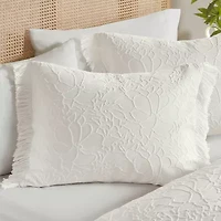 Madison Park Esme Floral Tufting Chenille 3-pc. Easy Care Bedspread Set