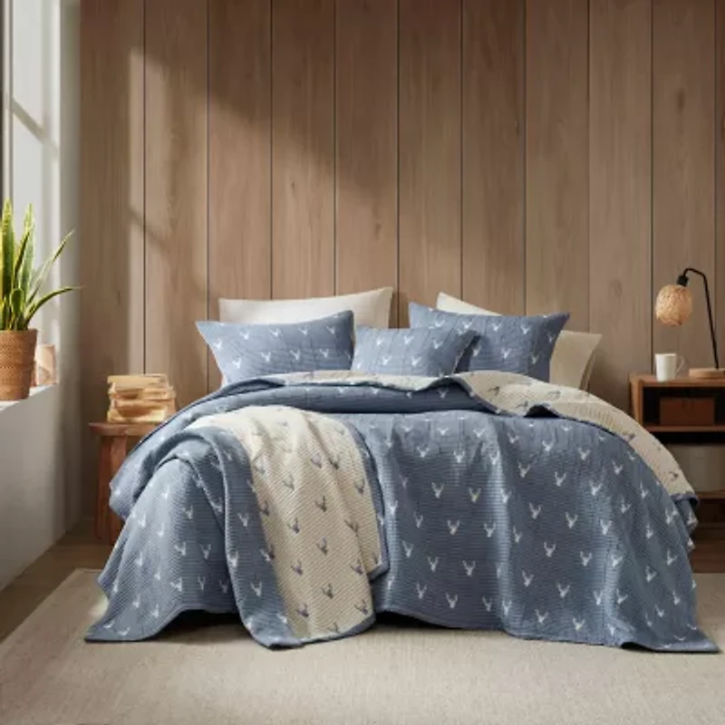 Woolrich Keystone Reversible Quilt Set 3-pc. Easy Care