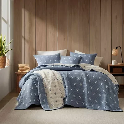 Woolrich Keystone Reversible Quilt Set 3-pc. Easy Care