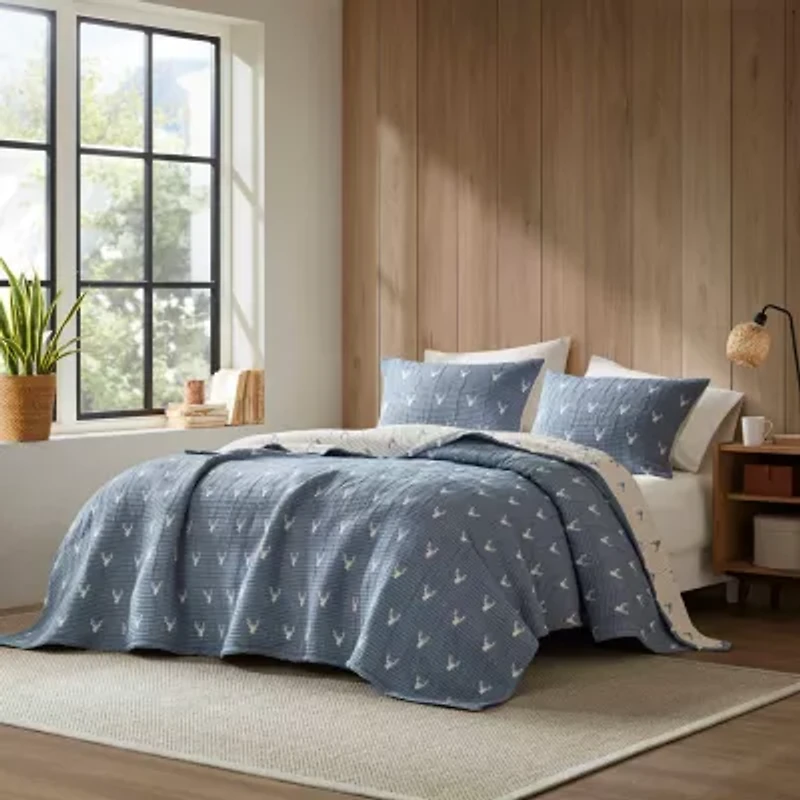 Woolrich Keystone Reversible Quilt Set 3-pc. Easy Care