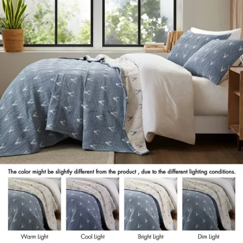 Woolrich Keystone Reversible Quilt Set 3-pc. Easy Care