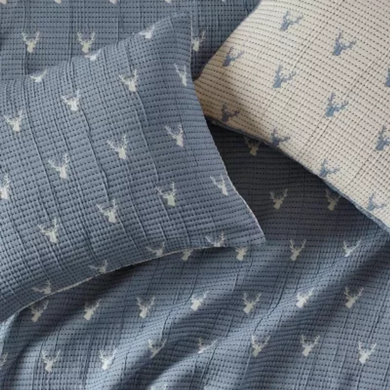 Woolrich Keystone Reversible Quilt Set 3-pc. Easy Care