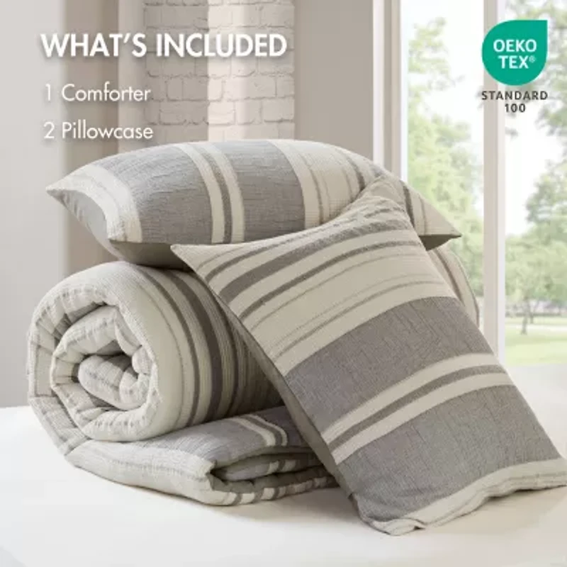 Woolrich Mesa Ultra-Soft Cotton 3-pc. Easy Care Comforter Set