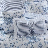 Madison Park Essentials Colette Comforter Set With Decorative Pillows Reversible Easy Care