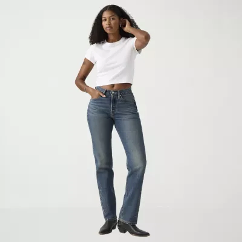 Levi's® Curve Womens High Rise 501™ Straight Leg Jean