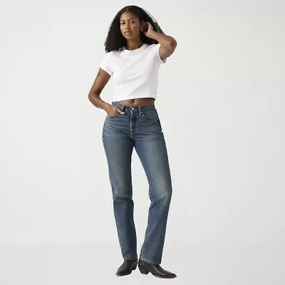 Levi's® Curve Womens High Rise 501™ Straight Leg Jean