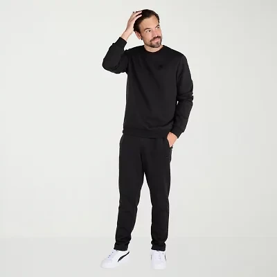 PUMA Mens Comfort Waistband Tapered Regular Fit Fleece Sweatpant