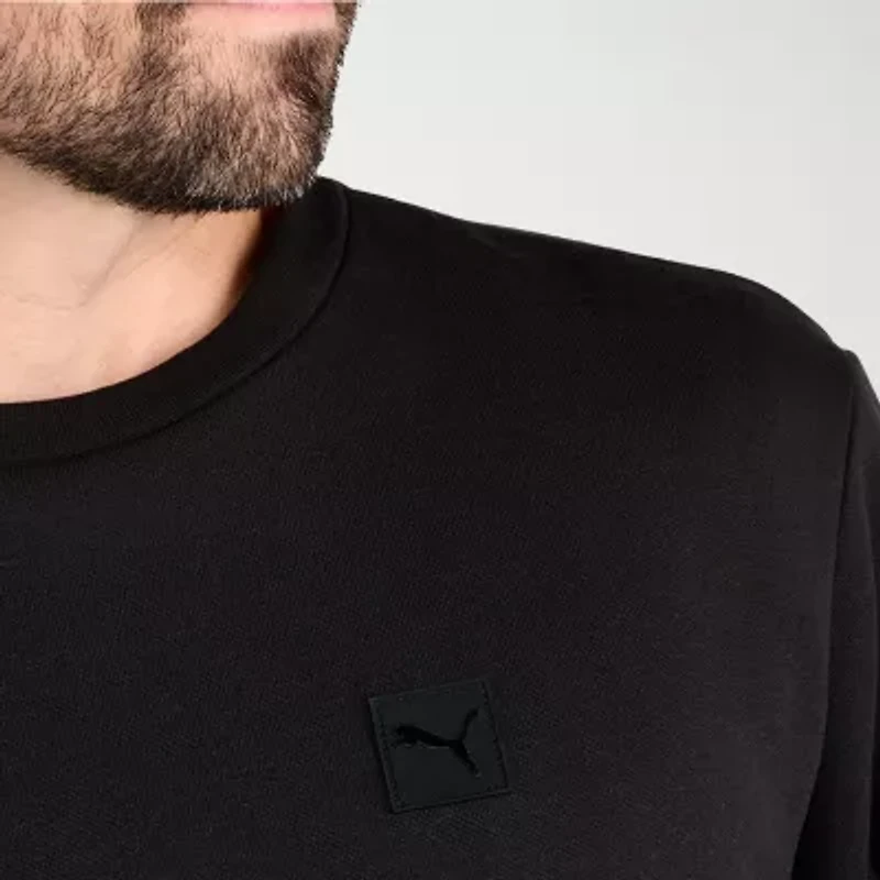 PUMA Mens Crew Neck Long Sleeve Sweatshirt