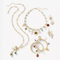 a.n.a Gold Tone Womens Drop Earrings