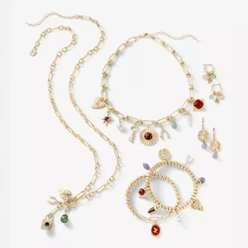 a.n.a Gold Tone Womens 2-pc. Bracelet Set