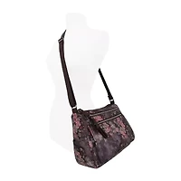 Bueno of California Medium Double Zip Crossbody Bag