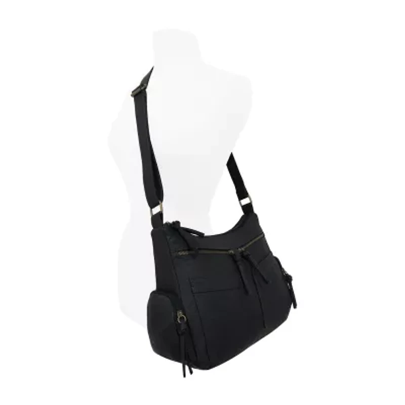 Bueno of California Top Zip Large Crossbody Bag