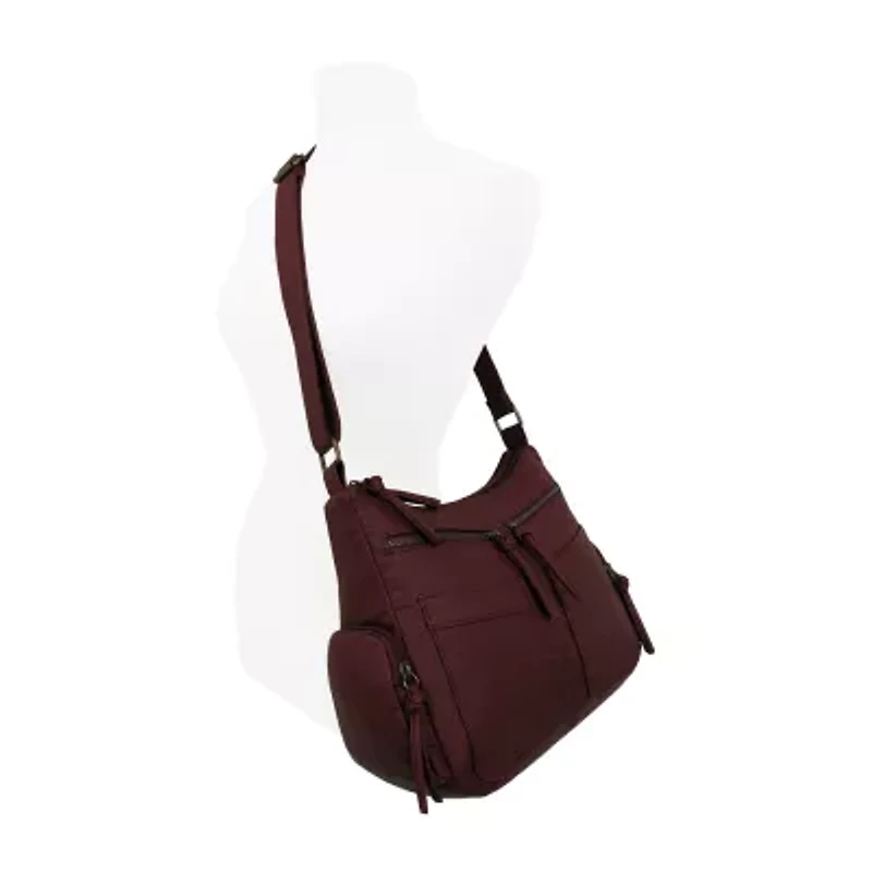 Bueno of California Top Zip Large Crossbody Bag