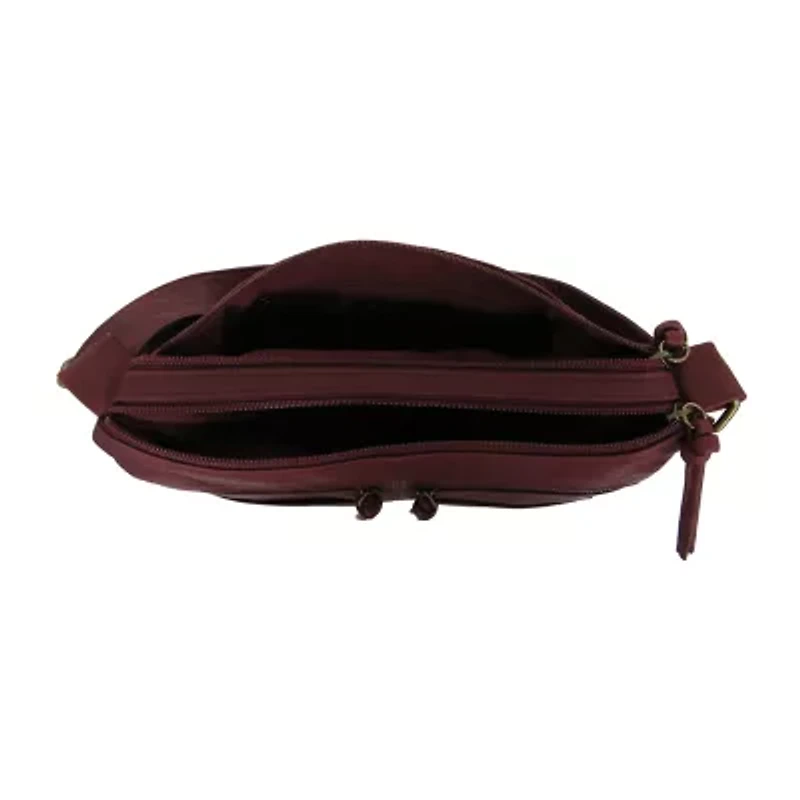 Bueno of California Top Zip Large Crossbody Bag