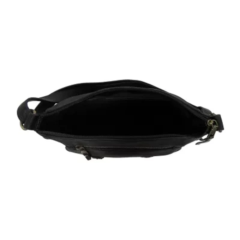 Bueno of California Glenhaven Buckle Front Crossbody Bag