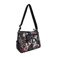 Bueno of California Washed Double Zip Crossbody Bag